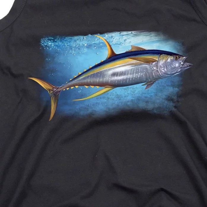 Yellowfin Tuna Swimming Tank Top