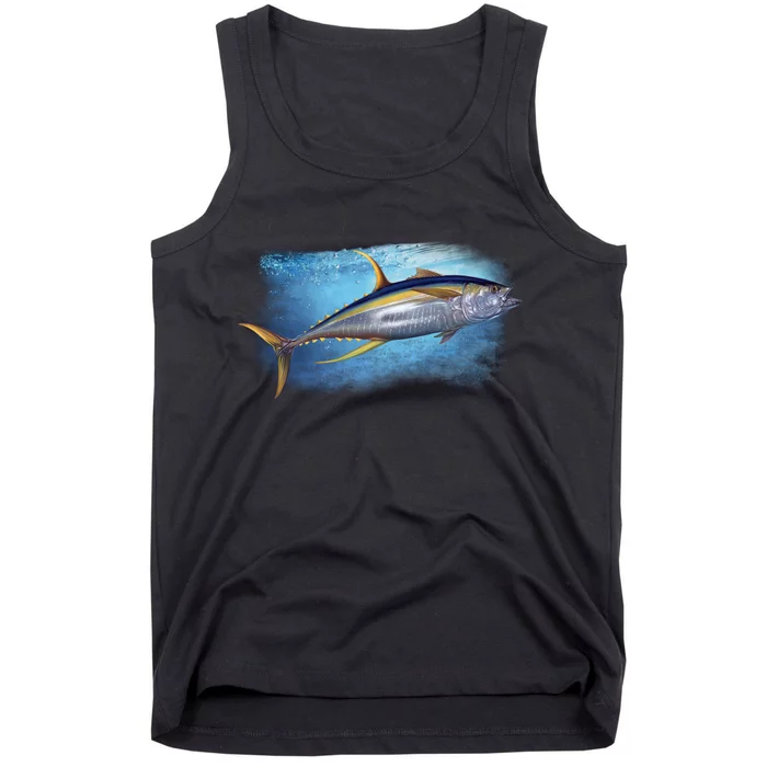 Yellowfin Tuna Swimming Tank Top