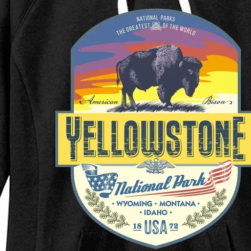 Yellowstone National Park Women's Fleece Hoodie