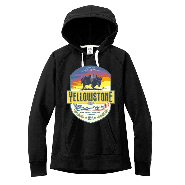 Yellowstone National Park Women's Fleece Hoodie