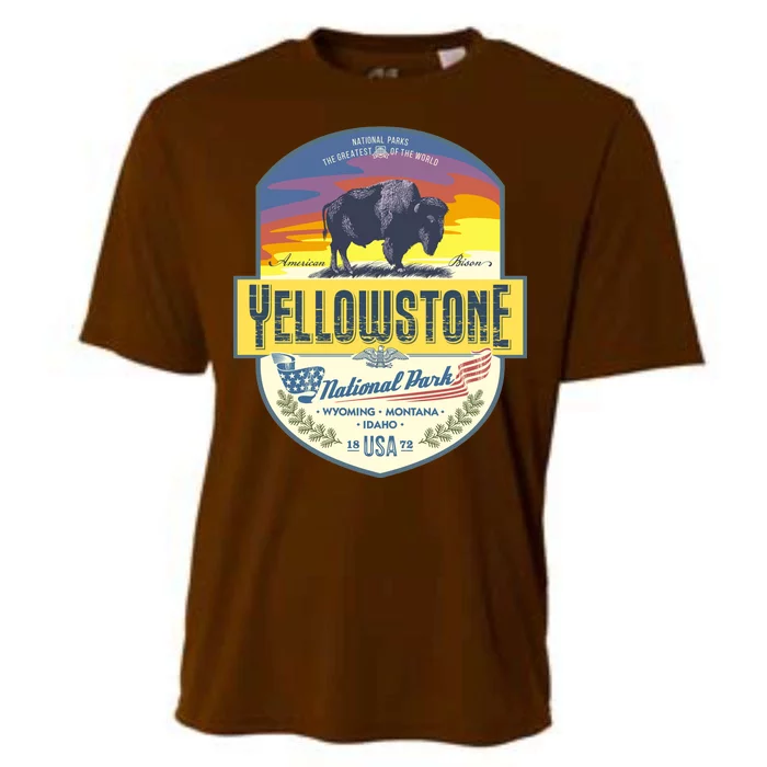 Yellowstone National Park Cooling Performance Crew T-Shirt