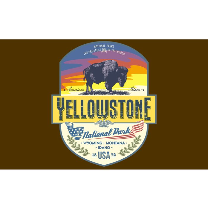 Yellowstone National Park Bumper Sticker