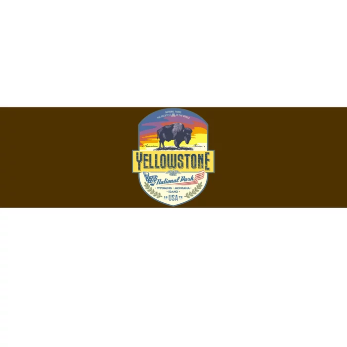 Yellowstone National Park Bumper Sticker