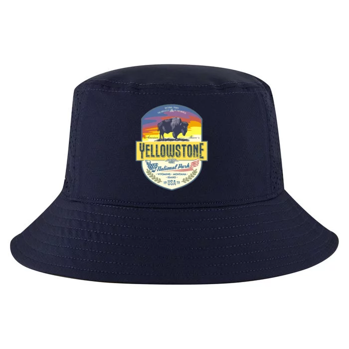 Yellowstone National Park Cool Comfort Performance Bucket Hat