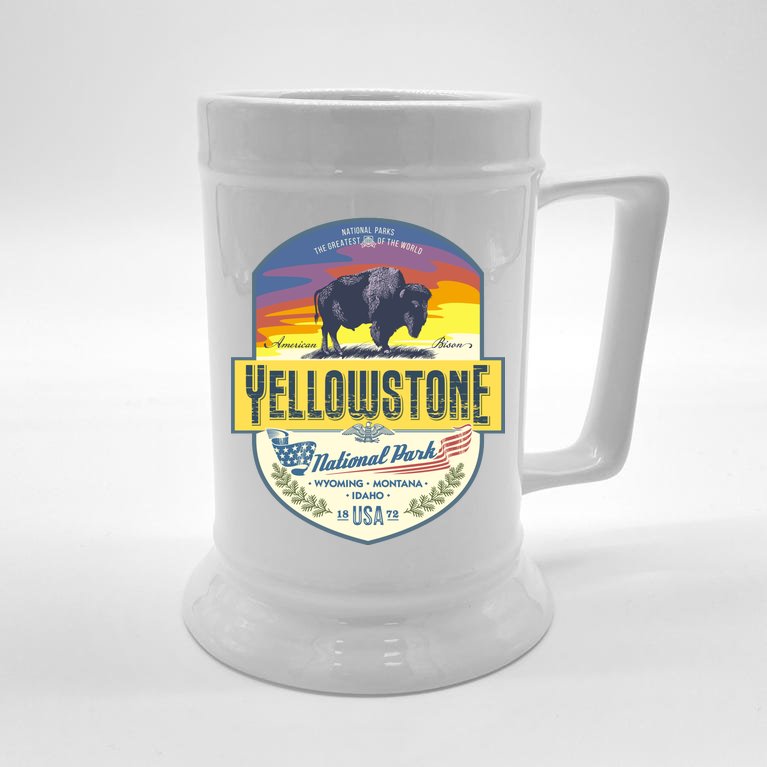 Yellowstone National Park Beer Stein