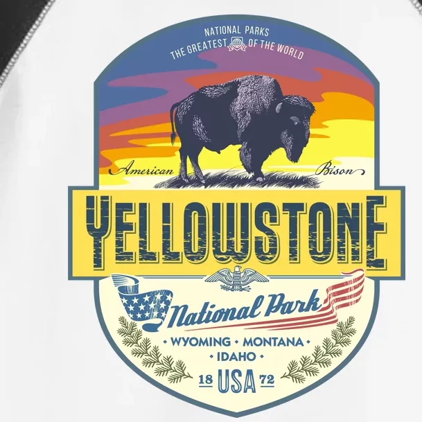 Yellowstone National Park Toddler Fine Jersey T-Shirt