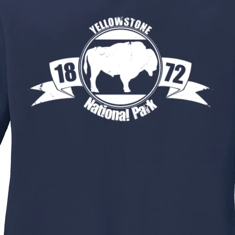 Yellowstone National Park 1872 Ladies Long Sleeve Shirt