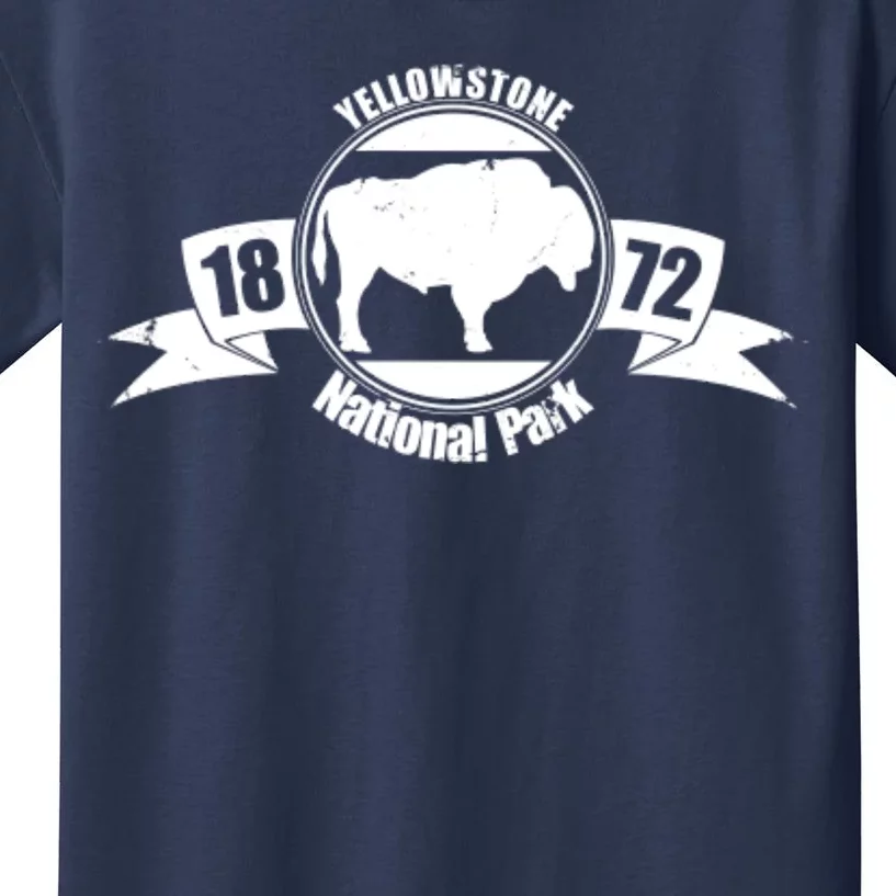 Yellowstone National Park 1872 Kids T-Shirt