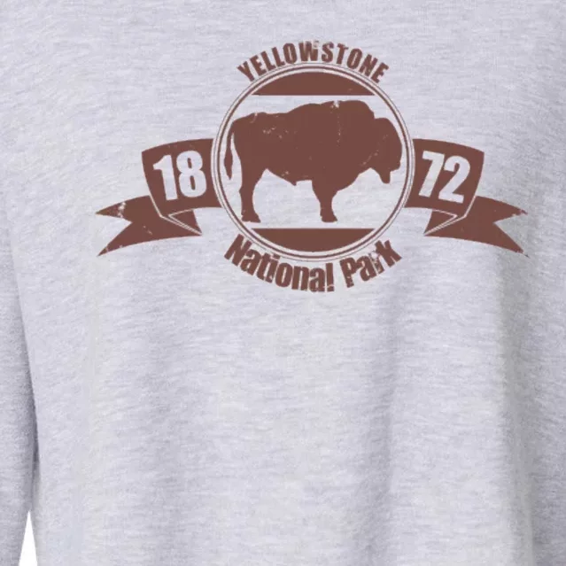 Yellowstone National Park 1872 Cropped Pullover Crew