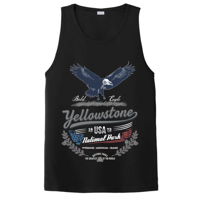 Yellowstone National Park USA 1872 Greatest Park of the World Performance Tank