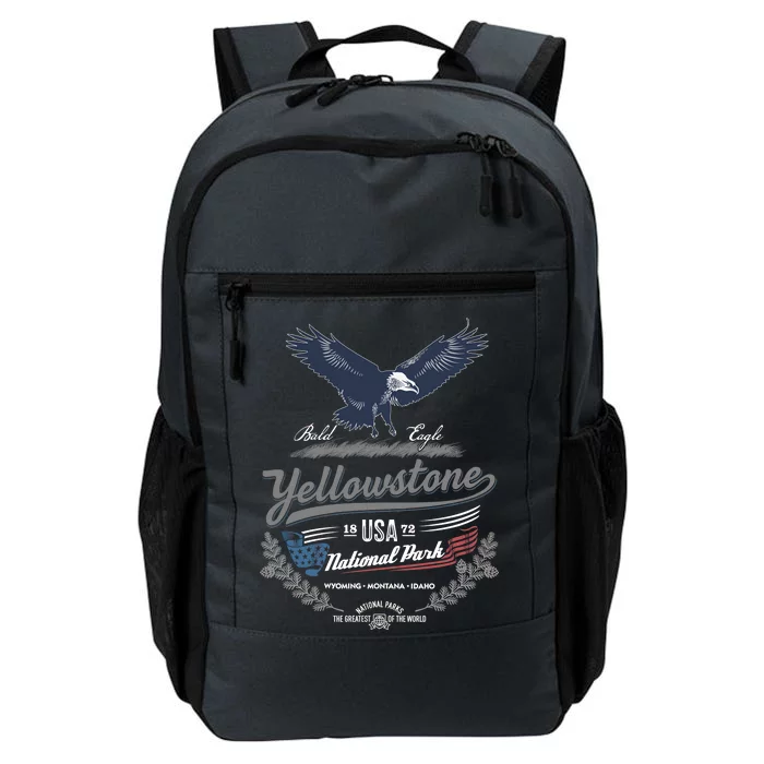 Yellowstone National Park USA 1872 Greatest Park of the World Daily Commute Backpack