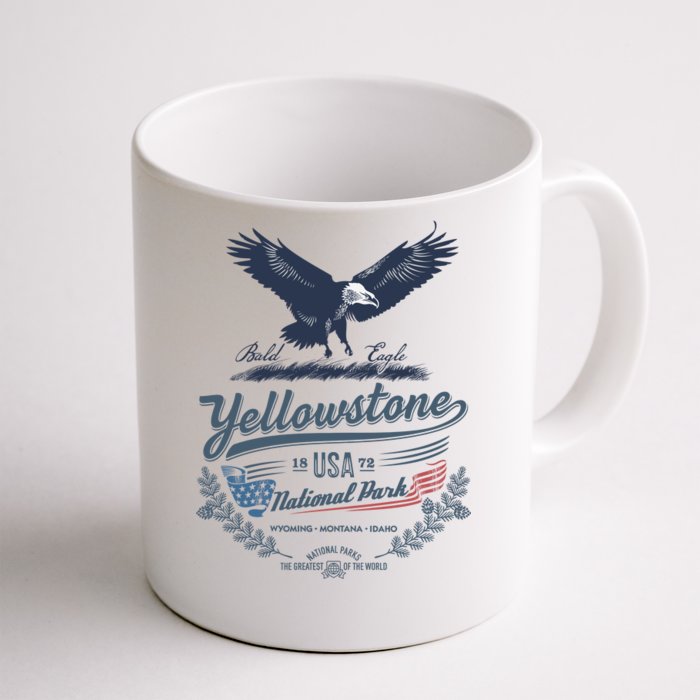 Yellowstone National Park USA 1872 Greatest Park of the World Front & Back Coffee Mug