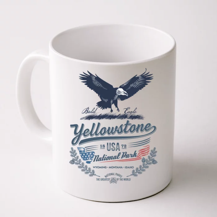 Yellowstone National Park USA 1872 Greatest Park of the World Front & Back Coffee Mug