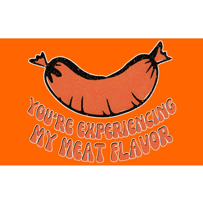 You’Re Experiencing My Meat Flavor Funny Retro Sausage Lover Bumper Sticker