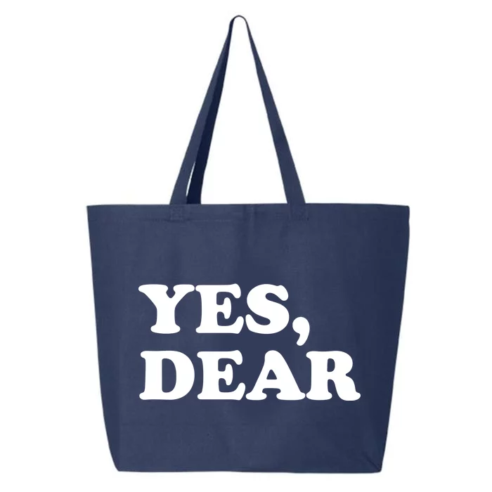 Yes Dear Funny Husband And Wife 25L Jumbo Tote