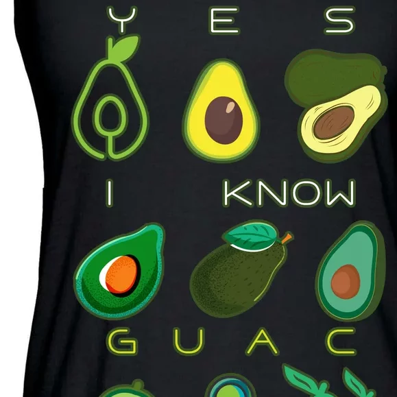 Yes I Know Guac Is Extra Ladies Essential Flowy Tank