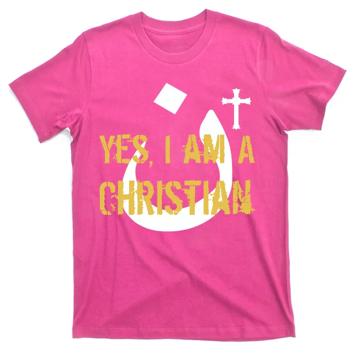 Yes I'm A Nasarani (Christian) Arabic Letter N T-Shirt