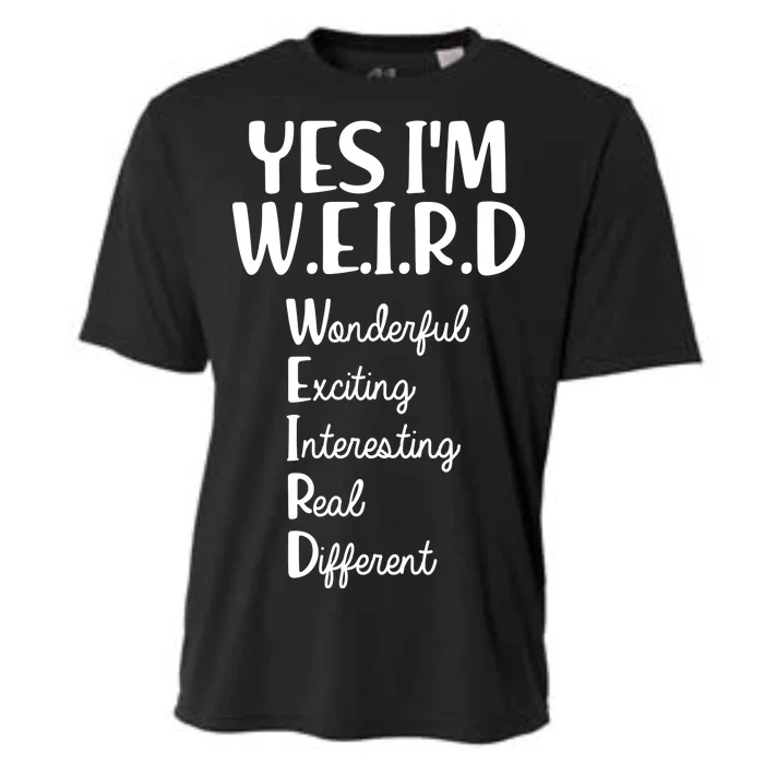 Yes I'm WEIRD Cooling Performance Crew T-Shirt