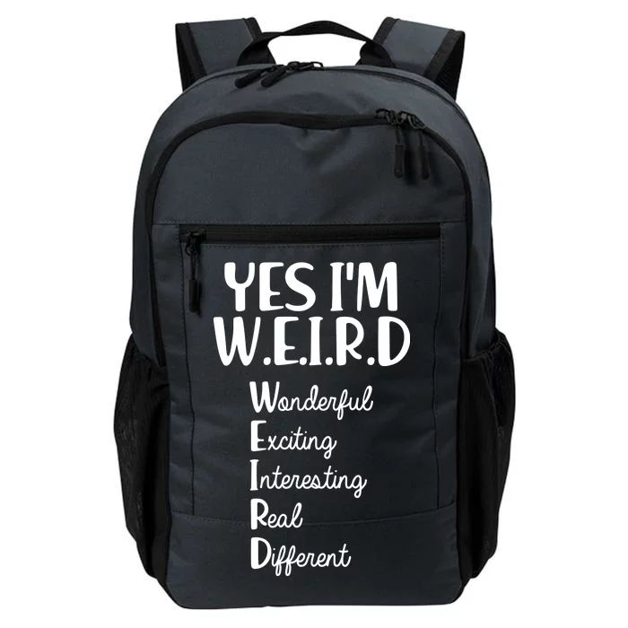 Yes I'm WEIRD Daily Commute Backpack