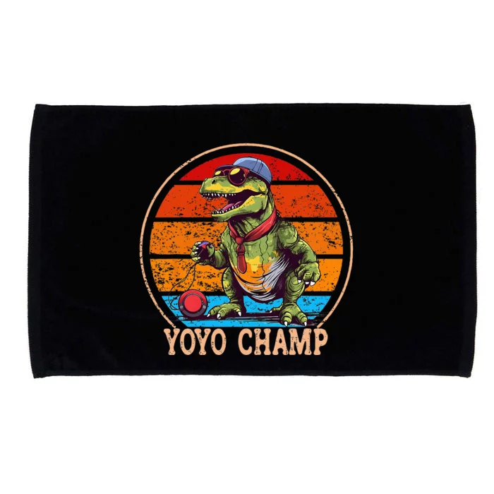 YoYo For Adults And Kids Retro Sunset Trex YoYo Microfiber Hand Towel