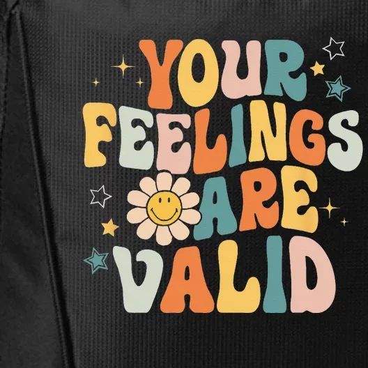 Your Feelings Are Valid Mental Health Matters Mental Health City Backpack