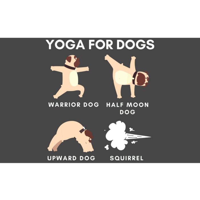 Yoga For Dogs Squirrel Funny Yoga Wear Bumper Sticker