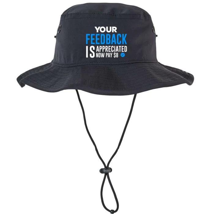 Your Feedback Is Appreciated Now Pay $8 Dollars Legacy Cool Fit Booney Bucket Hat