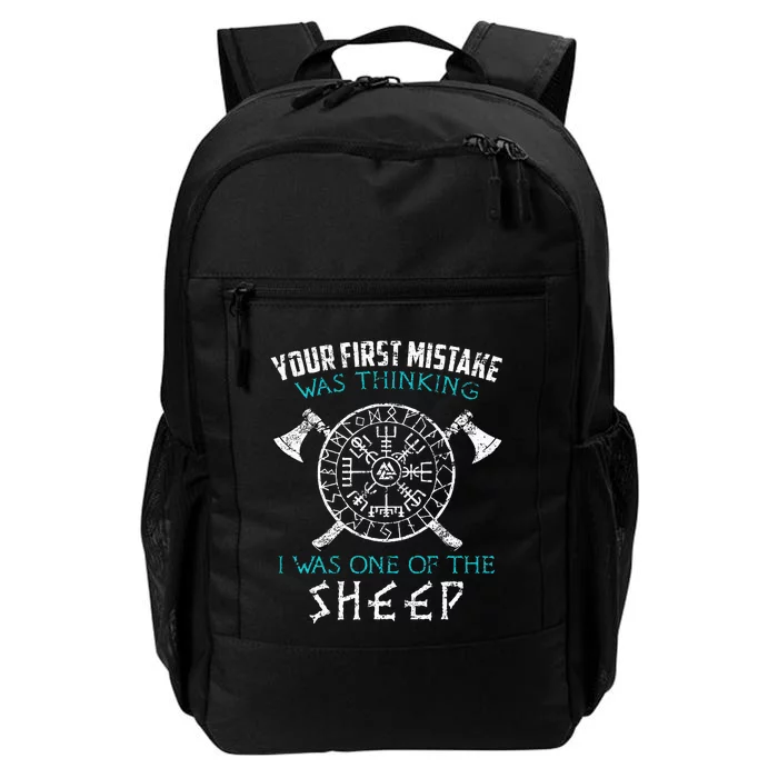 Your First Mistake Viking Norse Daily Commute Backpack