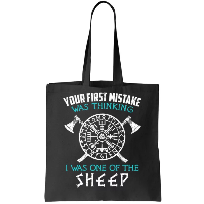 Your First Mistake Viking Norse Tote Bag