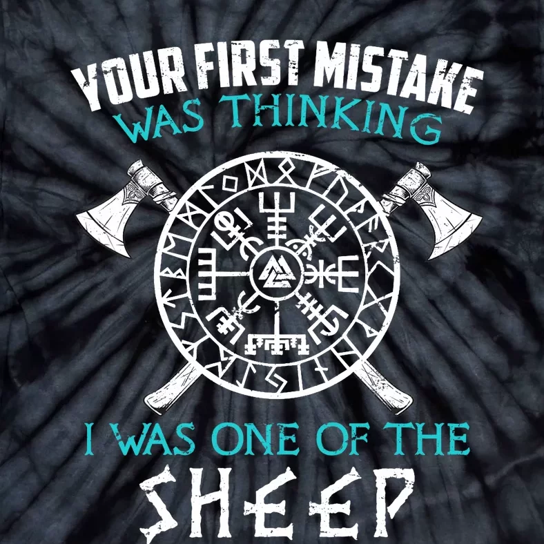 Your First Mistake Viking Norse Tie-Dye T-Shirt