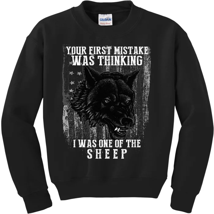 Your First Mistake Was Thinking I Was One Of The Sheep Kids Sweatshirt