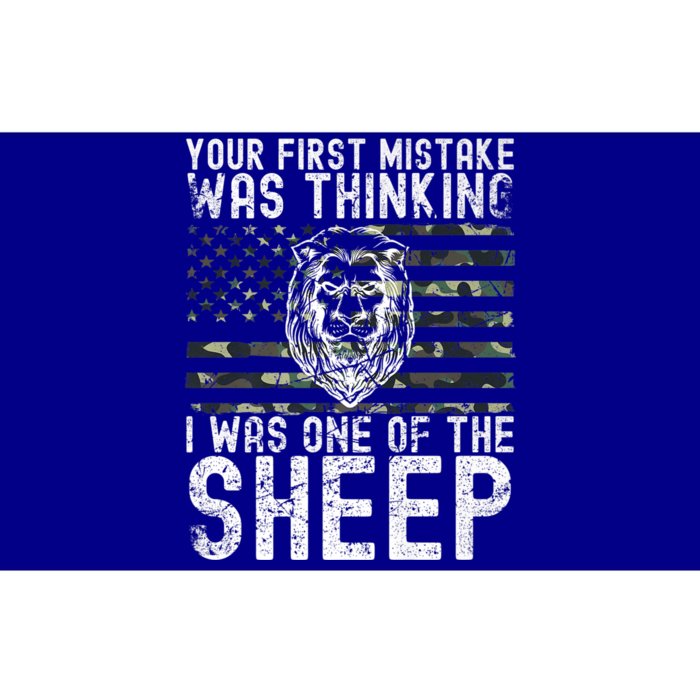 Your First Mistake Was Thinking I Was One Of The Sheep Gift Bumper Sticker