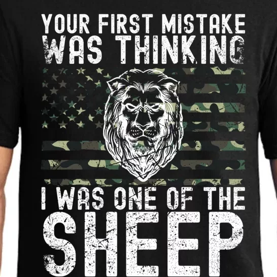 Your First Mistake Was Thinking I Was One Of The Sheep Pajama Set