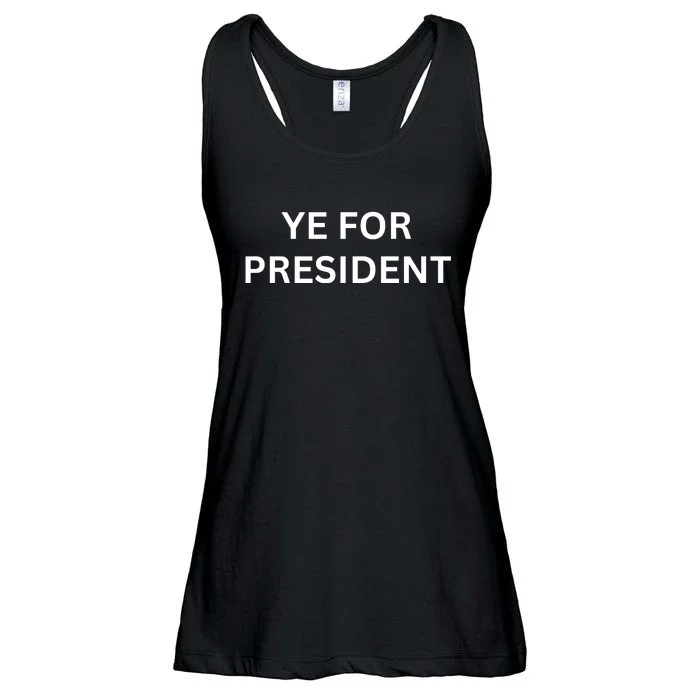 Ye For President Viral Kanye Ladies Essential Flowy Tank