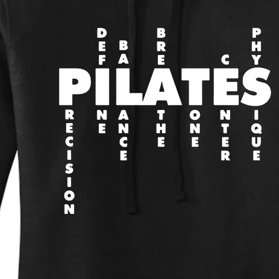 Yoga Fitness Pilates Lovers Workout Training Pilates Instructor Trainer Women's Pullover Hoodie