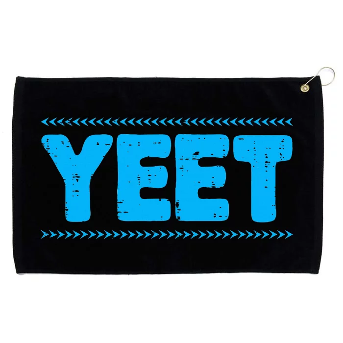 Yeet Funny Saying Quote Slang Grommeted Golf Towel