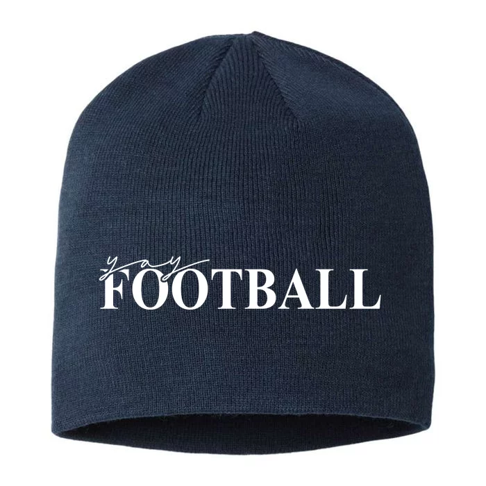 Yay Football Sport Lover 8 1/2in Sustainable Knit Beanie