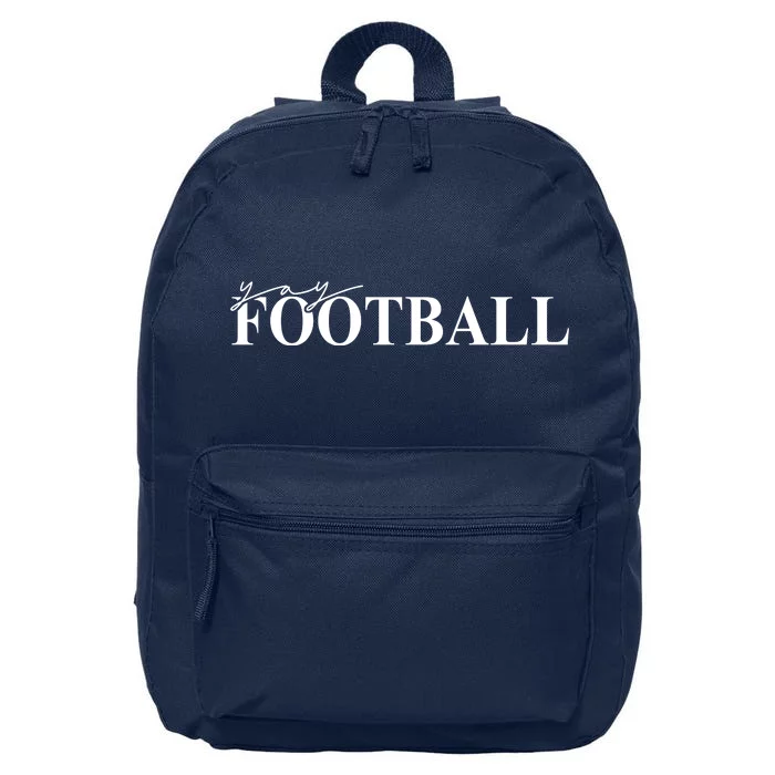 Yay Football Sport Lover 16 in Basic Backpack