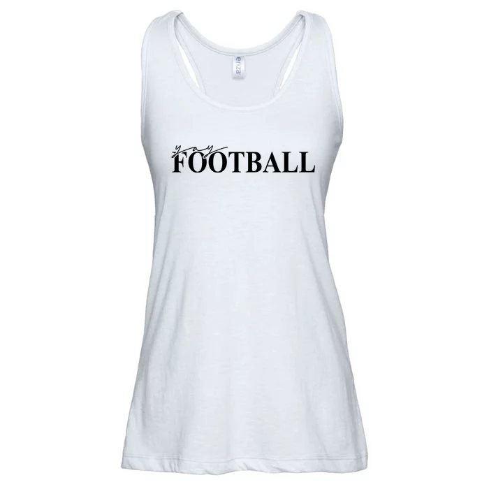 Yay Football Sport Lover Ladies Essential Flowy Tank