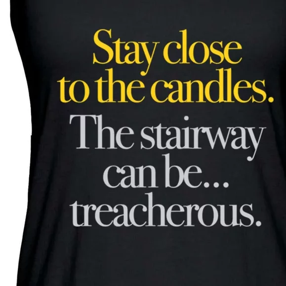 Young Frankenstein Stay Close To The Candles... Ladies Essential Flowy Tank