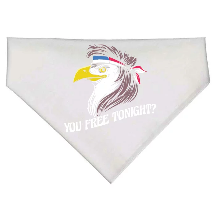 You Free Tonight Eagle Gift USA-Made Doggie Bandana