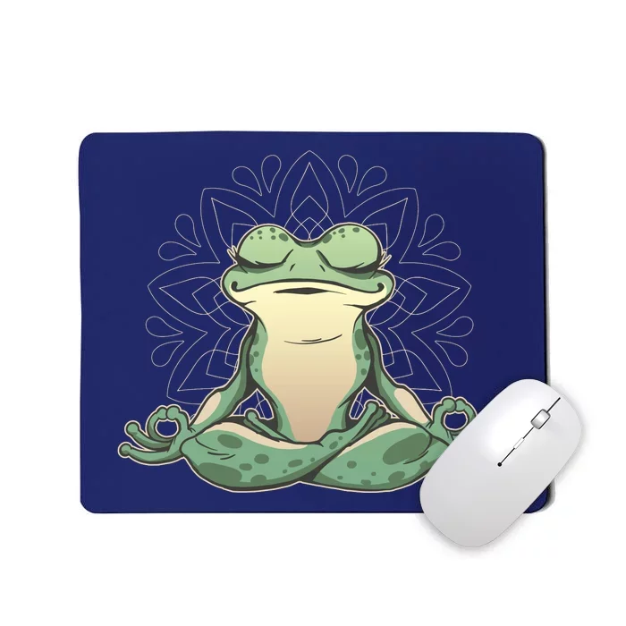 Yoga Frog Mousepad