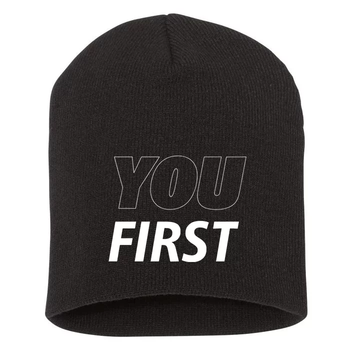 You First Short Acrylic Beanie