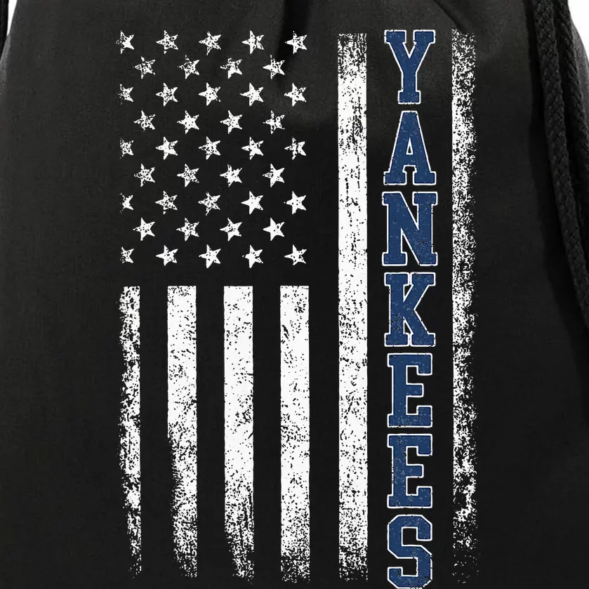 Y.A.N.K.E.E.S Flag Drawstring Bag