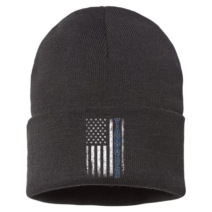 Y.A.N.K.E.E.S Flag Sustainable Knit Beanie