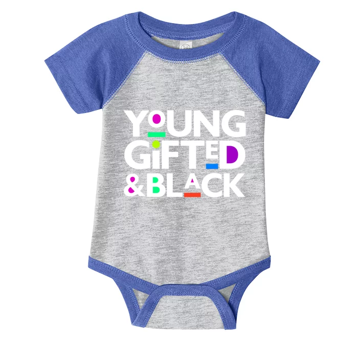 Young Gifted And Black Juneteenth Freedom Gift Infant Baby Jersey Bodysuit