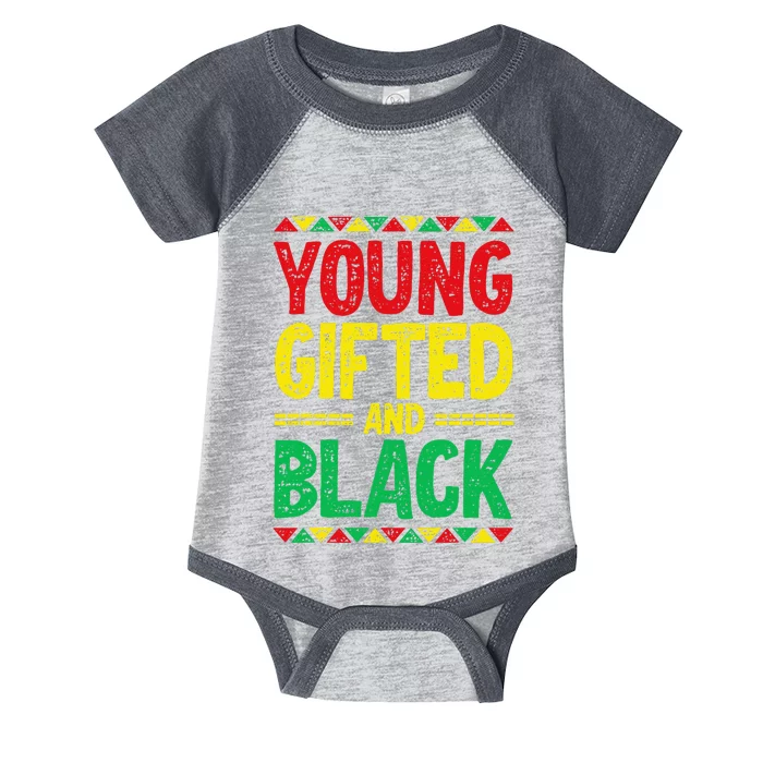 Young Gifted And Black Infant Baby Jersey Bodysuit