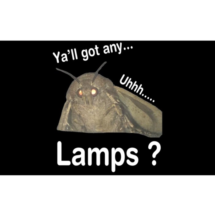 Yall Got Any Lamps Moth Meme Bumper Sticker