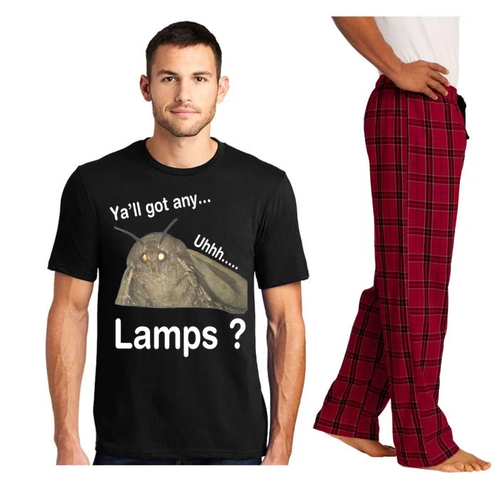 Yall Got Any Lamps Moth Meme Pajama Set