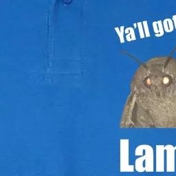 Yall Got Any Lamps Moth Meme Softstyle Adult Sport Polo